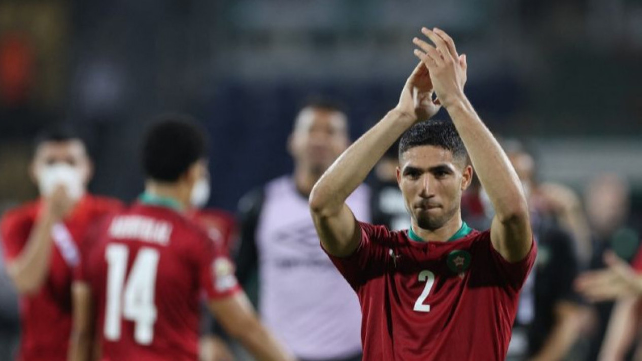 Gol Achraf Hakimi Bawa Maroko Lolos ke Perempat final Piala Afrika 2021 Usai Menang 2-1 atas Malawi
            - galeri foto