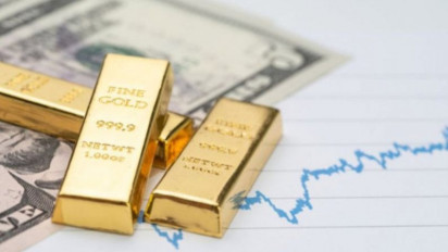 Emas Melonjak 10,8 Dolar, Terangkat Kekhawatiran Geopolitik atas Ukraina dan Jatuhnya Saham AS