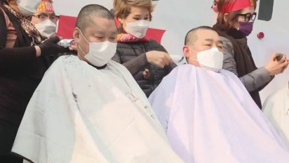 Ratusan Pengusaha Restoran dan Kedai Makanan di Seoul Gelar Aksi Protes Kebijakan Pembatasan Sosial