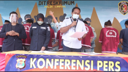 Polda Lampung Tetapkan 8 Tersangka Persekusi Gereja di Tulang Bawang, Lampung