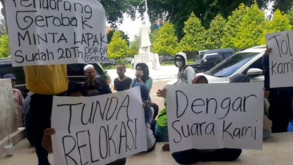 PKL Malioboro Datangi Kantor DPRD DIY Minta Tunda Relokasi Setelah Lebaran