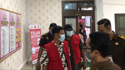 Korupsi Pemeliharaan Randis, Tiga Tersangka Mantan Sekertaris DPRD Deli Serdang Ditahan