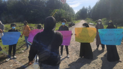 Tidak Mengantongi Izin, Mahasiswa Aceh Hentikan Paksa Pembangunan Pelabuhan Batubara Milik PT PBM