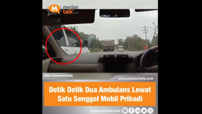 Viral Video Ambulance Tabrak Minibus, Petugas Cek TKP dan Periksa CCTV