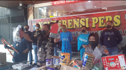 Polda Jateng Ringkus Dua Pelaku Komplotan Spesialis Pembobol Minimarket, Dua Orang Masih DPO