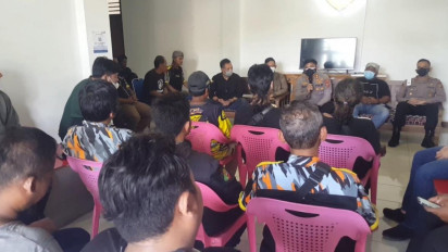 Polres Ciamis Periksa Puluhan Anggota GMBI yang Terlibat Demo Ricuh di Mapolda Jabar
