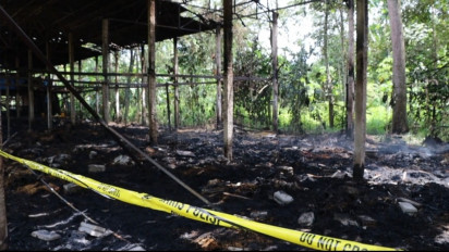 Kandang Ayam Terbakar, Hanguskan Dua Belas Ribu Ayam