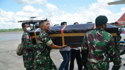 TNI Pulangkan Jenazah Tiga Korban Tembak Kelompok Bersenjata Papua