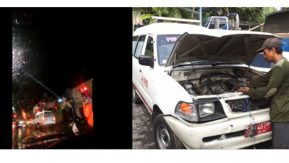 Viral Mobil Ambulans di Mojokerto Terlibat Kecelakaan dengan Mobil Pribadi
