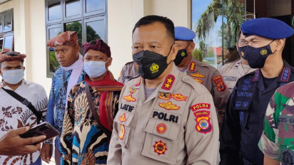 Kapolda Maluku Temui Keluarga Korban dan Tinjau Lokasi Kejadian Pasca Insiden Penembakan Warga Oleh Oknum Brimob