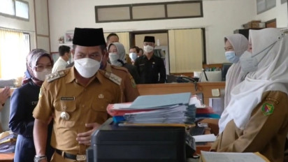 Hari Kejepit Jelang Imlek, 60 Persen ASN Pemkab Bandung Bolos Kerja