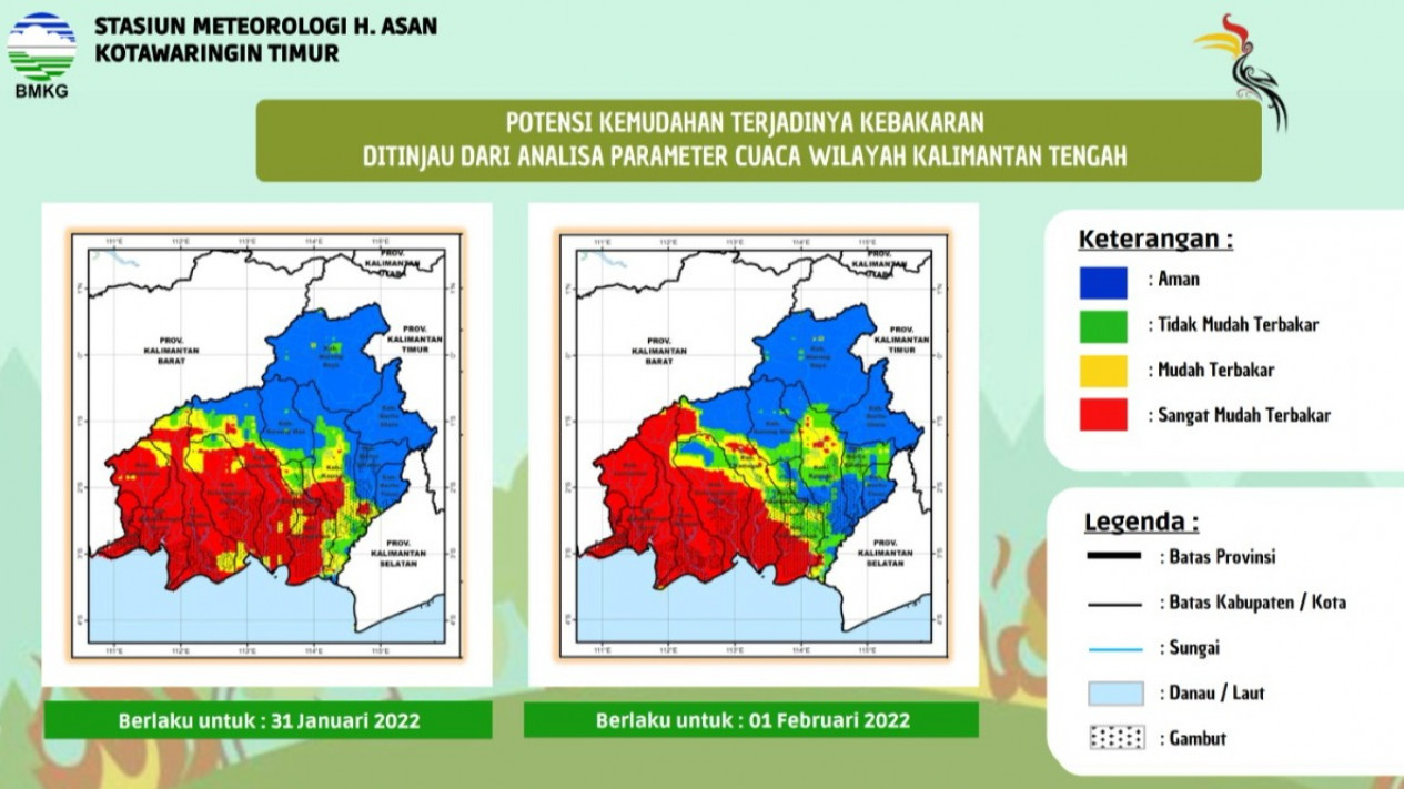 Kebakaran Lahan Masih Hantui Kotawaringin Timur
            - galeri foto