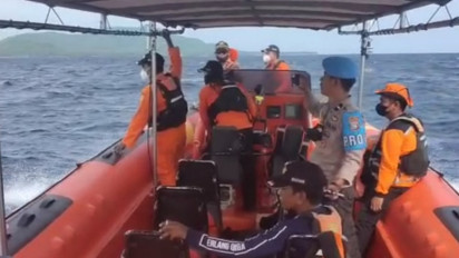 Pencarian Berakhir, Dua Korban Kapal Tenggelam Masih Belum Ditemukan