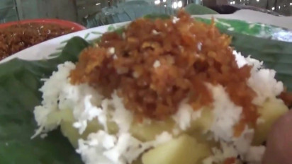 Getuk Runting, Jajanan Tradisional Khas Pati Rasanya Gurih Manis dan Pulen