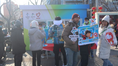 Libur Imlek, Warga Beijing Dilanda Demam Olimpiade