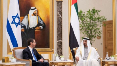 UAE Berhasil Menjatuhkan Rudal Houthi Ketika Presiden Israel Berkunjung