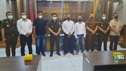 Kejari Langkat Kembali Restoratif Justice 2 Tersangka