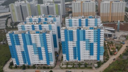 Kapasitas Rusun Nagrak untuk Pasien Covid-19 Tersisa 16,8 Persen