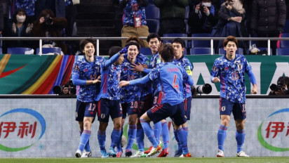 Jepang Menang 2-0 Atas Arab Saudi di Laga Grup B Kualifikasi Piala Dunia Zona Asia