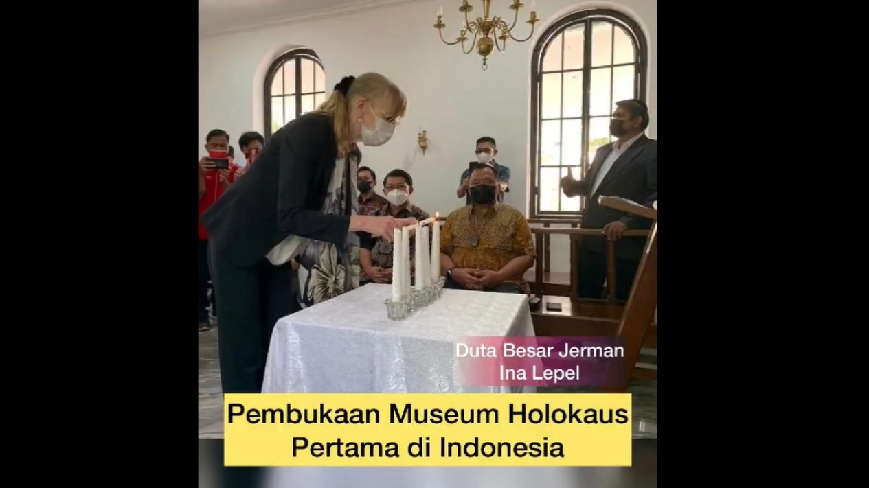Museum Holocaust Pertama di Indonesia Diresmikan di Minahasa
            - galeri foto