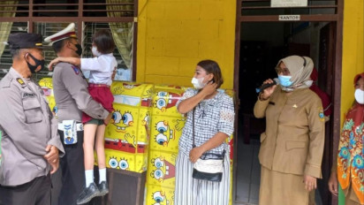 Detik Mengharukan Saat Harapan Siswi Kelas Dua SDLB Terwujud