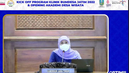 Klinik BUM Desa Jatim 2022 dan Akademi Desa Wisata, Optimis Bangkitkan Ekonomi Jatim