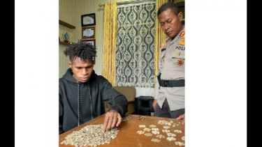 Kapolres Merauke Mengembangkan Ekonomi Kreatif di Papua