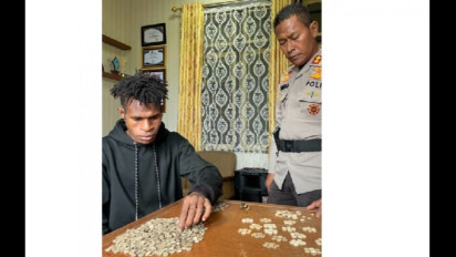 Kapolres Merauke Mengembangkan Ekonomi Kreatif di Papua