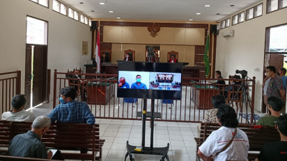 Dua Terdakwa Kasus Pembunuhan Wartawan Divonis Seumur Hidup oleh Majelis Hakim PN Simalungun