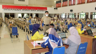 IPDN Vaksinasi Dosis Penguat bagi Praja Cegah penularan Covid-19