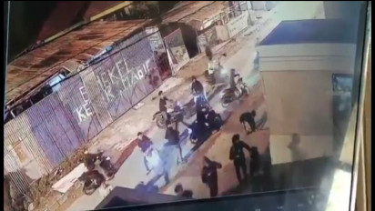 Geng Motor di Gowa Kembali Serang Warga, Seorang Sekuriti Penjaga Rumah Terkena Busur pada Kaki Kiri