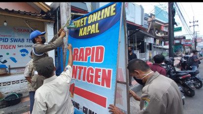 Satgas Covid-19 dan DPRD Banyuwangi Sepakat Tutup Jasa Rapid Ilegal di Sekitar Pelabuhan Ketapang