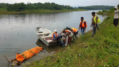 Mayat Pria Ditemukan Mengapung di Embung Lodan Kabupaten Rembang