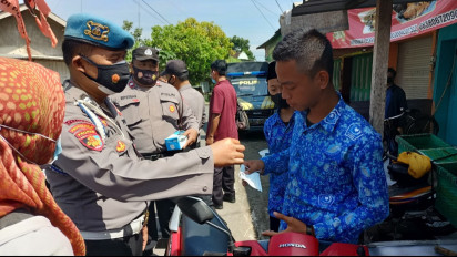 Covid-19 Naik, Petugas Gabungan di Sleman Kembali Gencarkan Razia Masker