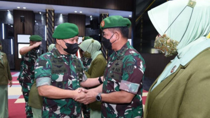 Mayjen TNI Agus Subiyanto Resmi Jabat Wakasad