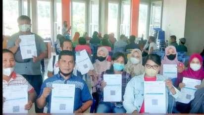 ASN Pemkab Tapteng Mulai Divaksin Booster