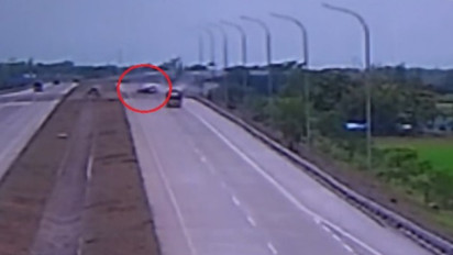 Detik-Detik Kecelakaan Vanessa Angel Terekam CCTV, Diungkap di Sidang Tubagus Joddy