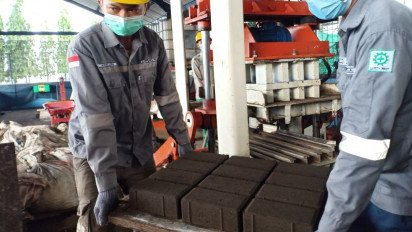 Bukan Lagi Limbah B3, Abu Sisa Pembakaran Batubara Bisa Dimanfaatkan untuk Membangun Rumah