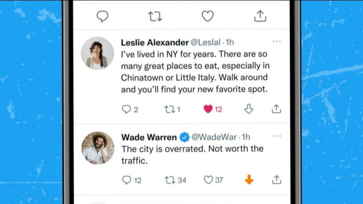 Twitter Perluas Uji Coba Fitur "Downvote"
            - galeri foto