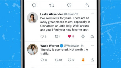 Twitter Perluas Uji Coba Fitur "Downvote"