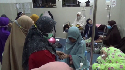 Puluhan Santriwati di Kabupaten Gowa Dilarikan ke RS Usai Konsumsi Nasi Dos