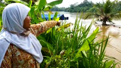 Tanggul Sungai Citanduy Abrasi, Ratusan Warga Terancam Banjir Bandang