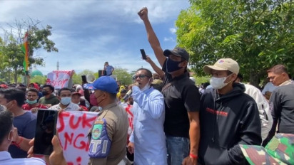 20 Persen Hak Masyarakat Tidak Dipenuhi, Ratusan Petani Lakukan Aksi Tolak Perpanjangan HGU 2 Perusahaan