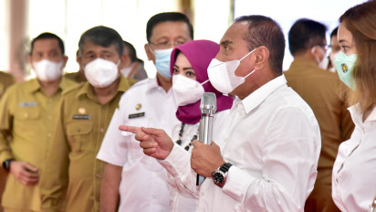 Antisipasi Lonjakan Kasus Omicron, Gubernur Sumut Instruksikan Sistem Pembelajaran Campuran