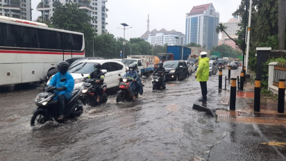 Jakarta Diguyur Hujan, Titik Ini yang Tergenang