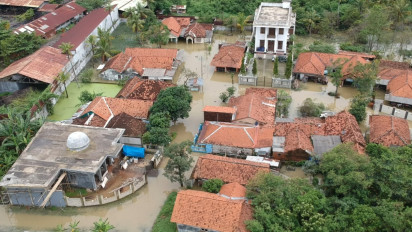 Banjir Merendam Ribuan Rumah di Kabupaten Pekalongan, Ratusan Warga Mengungsi