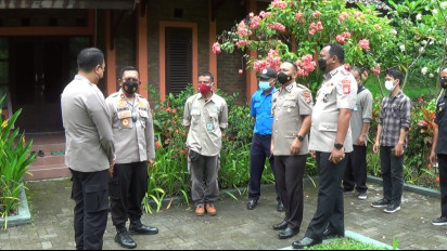 PPKM DIY Naik Level 3, Polda DIY Tinjau Selter Wanagama Untuk Pasien Covid-19