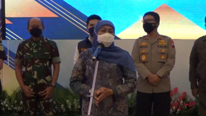 Kasus Covid-19 Melonjak, Gubernur Jatim Khofifah Minta Relawan dan Kampung Tangguh di Hidupkan Kembali