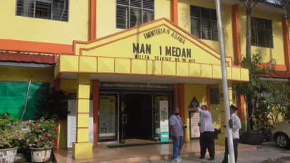 Siswa Terpapar Covid-19, SMA MAN 1 Medan Berhenti PTM