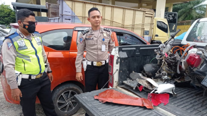 Pelajar Korban Tabrak Lari di Indralaya, Satu Korban Meninggal, Dua Orang Luka-luka